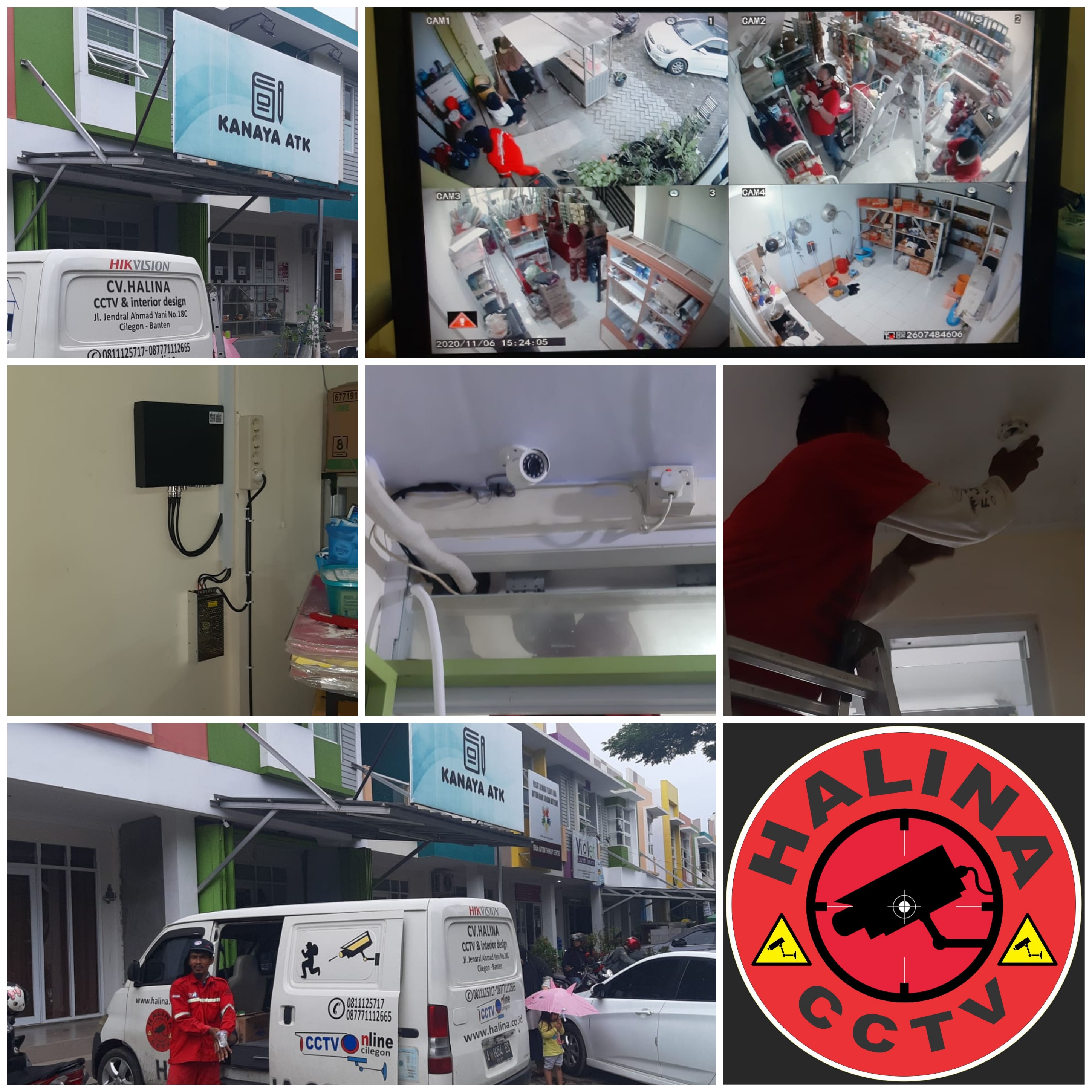 TOKO JASA PEMASANGAN CCTV MURAH ONLINE CILEGON BANTEN DAN SEKITAR NYA ( november 2020 )