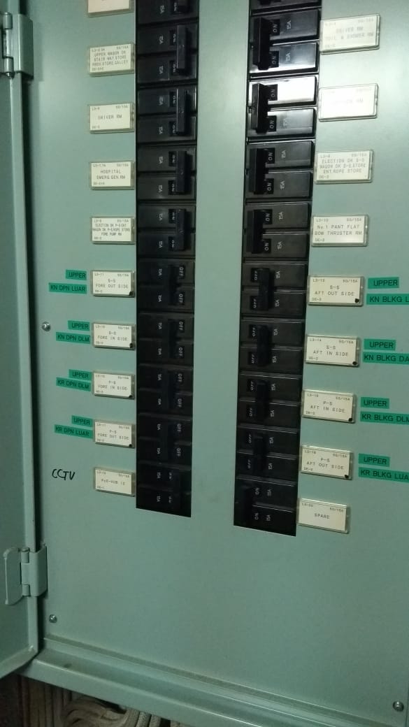 PEMASANGAN CCTV DI KAPAL ( KMP Adinda Windu Karsa )  